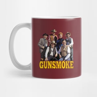 Gunsmoke - Group - 50s/60s Tv Western Mug